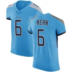 Men's Brett Kern Tennessee Titans Team Color Vapor Untouchable Jersey - Light Blue Elite