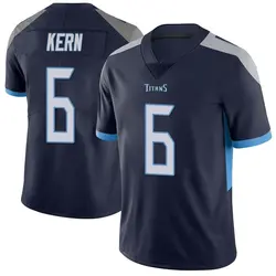 Men's Brett Kern Tennessee Titans Vapor Untouchable Jersey - Navy Limited
