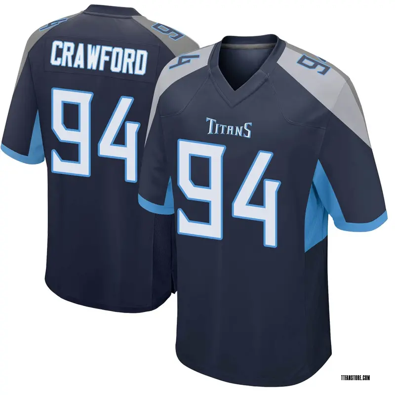 Jack Crawford Tennessee Titans Jersey 
