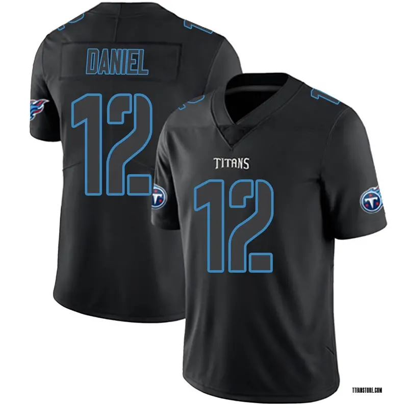 Youth Trevor Daniel Tennessee Titans Jersey - Black Impact Limited